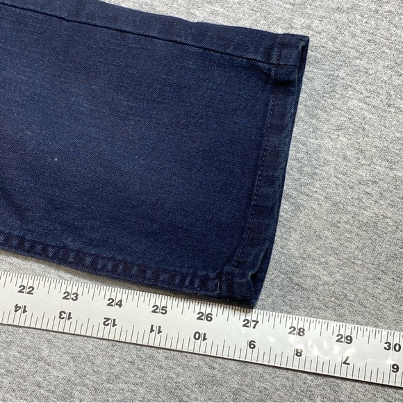 Levi's 511 Jeans Womens Sz 14R W27 L27 Dark Blue Slim Stretch Mid Rise Denim NWT - Picture 14 of 16